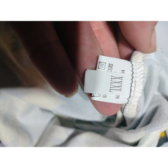 Sunflower print elastic waist casual pants size 3X - Picture 4 of 10